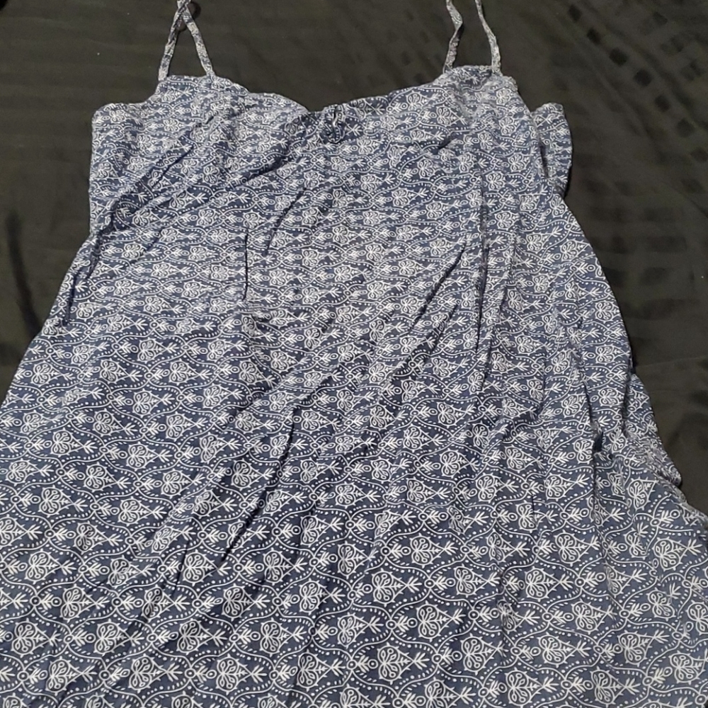 Slip-on spaghetti strap dress, size 11/12.
